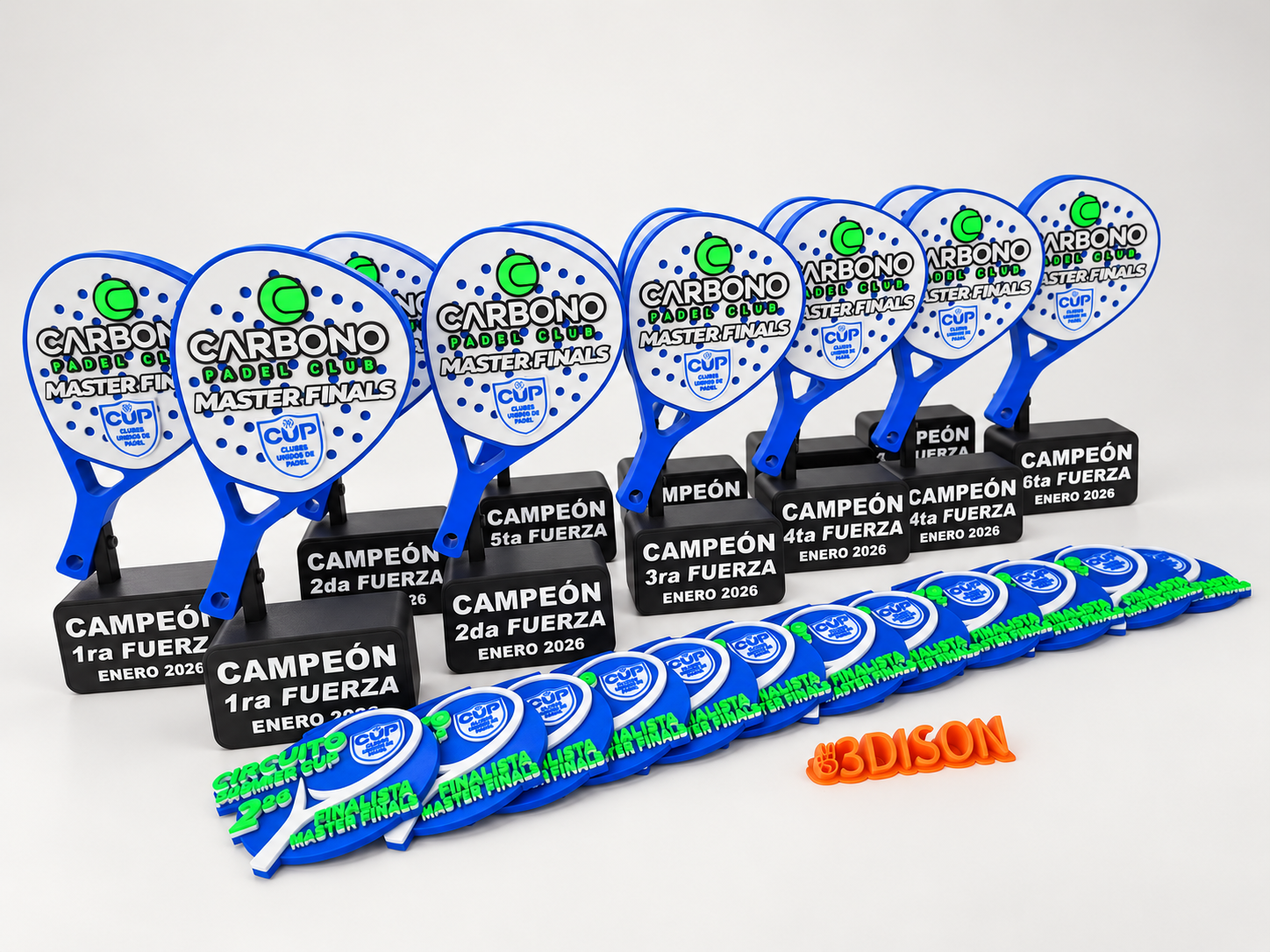 Trofeos Carbono Pádel Club
