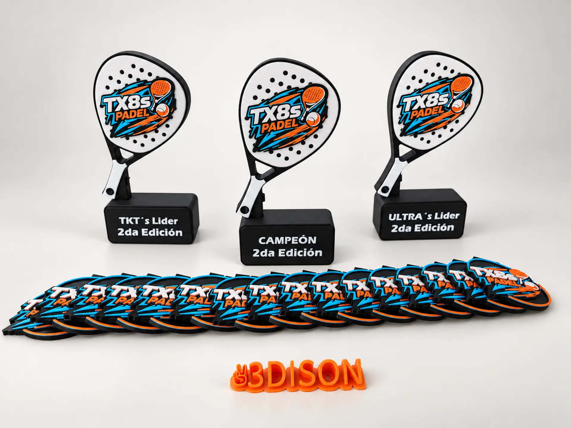 Trofeos TX8S Pádel