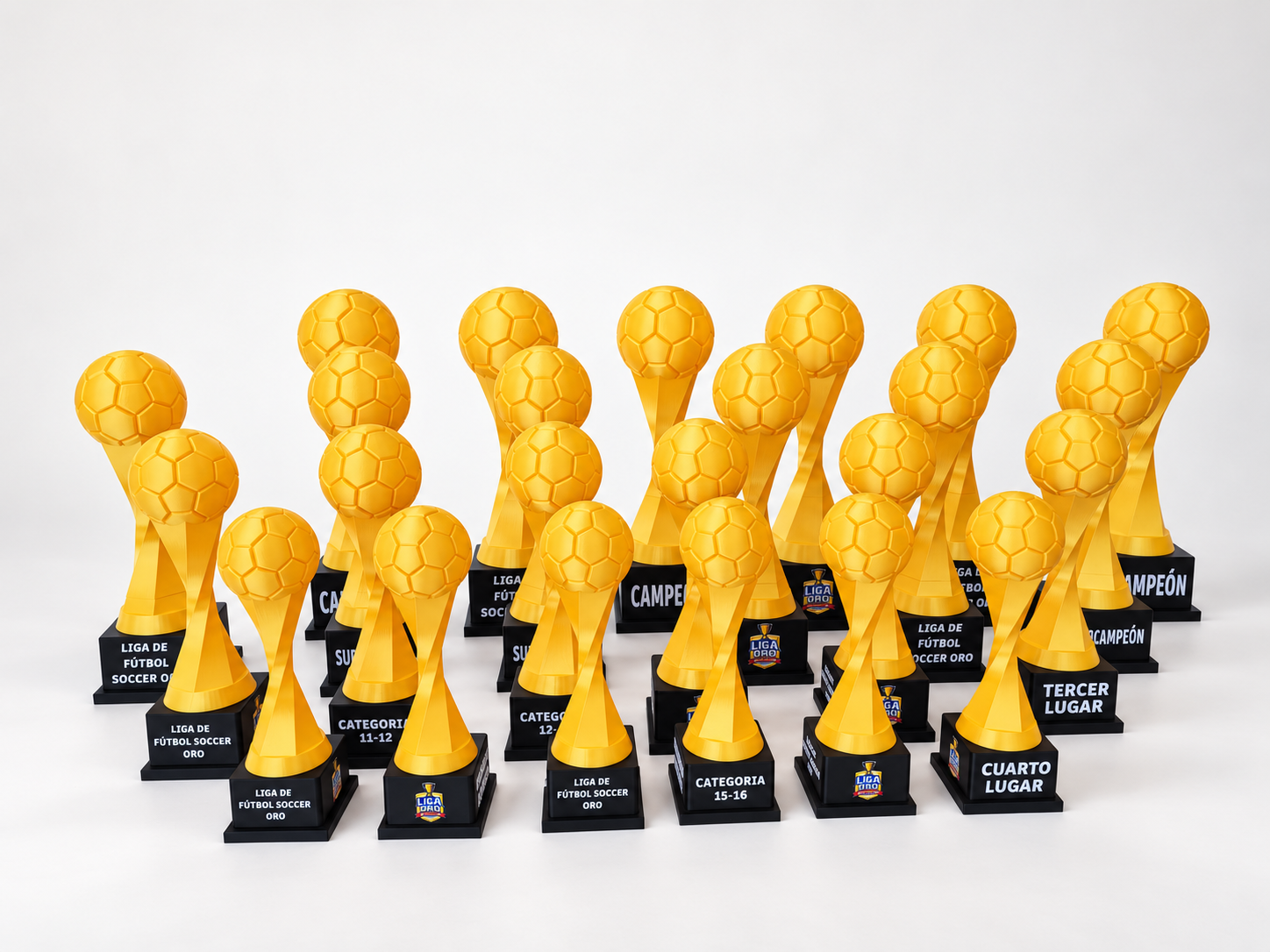 Trofeos Copa Oro Fútbol