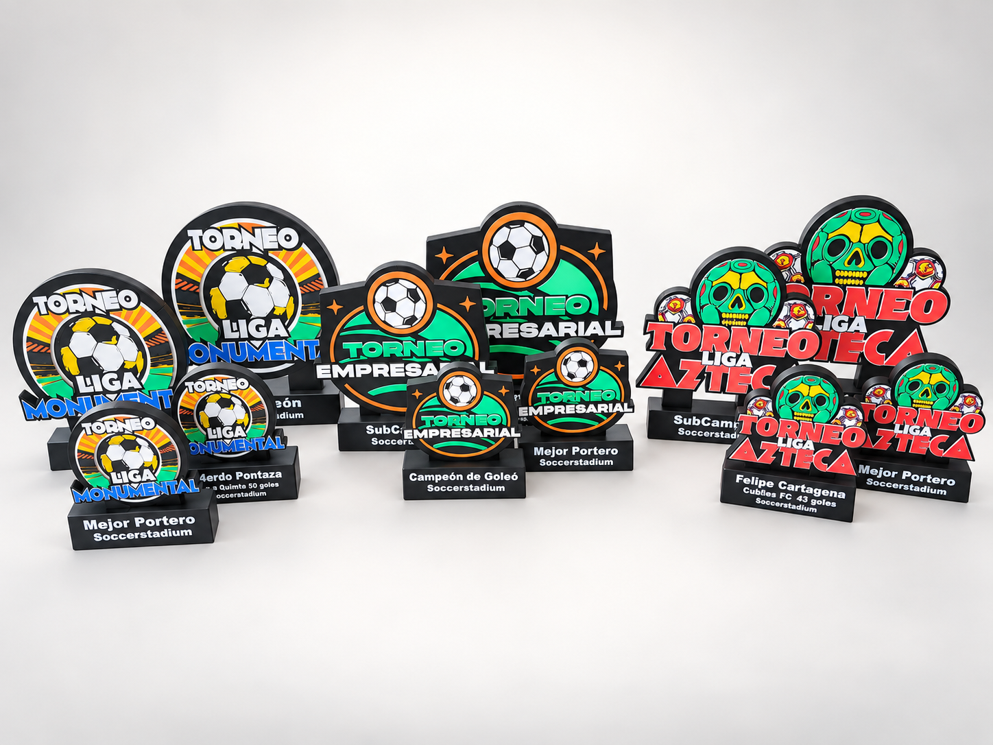 Trofeos Liga Monumental y Azteca