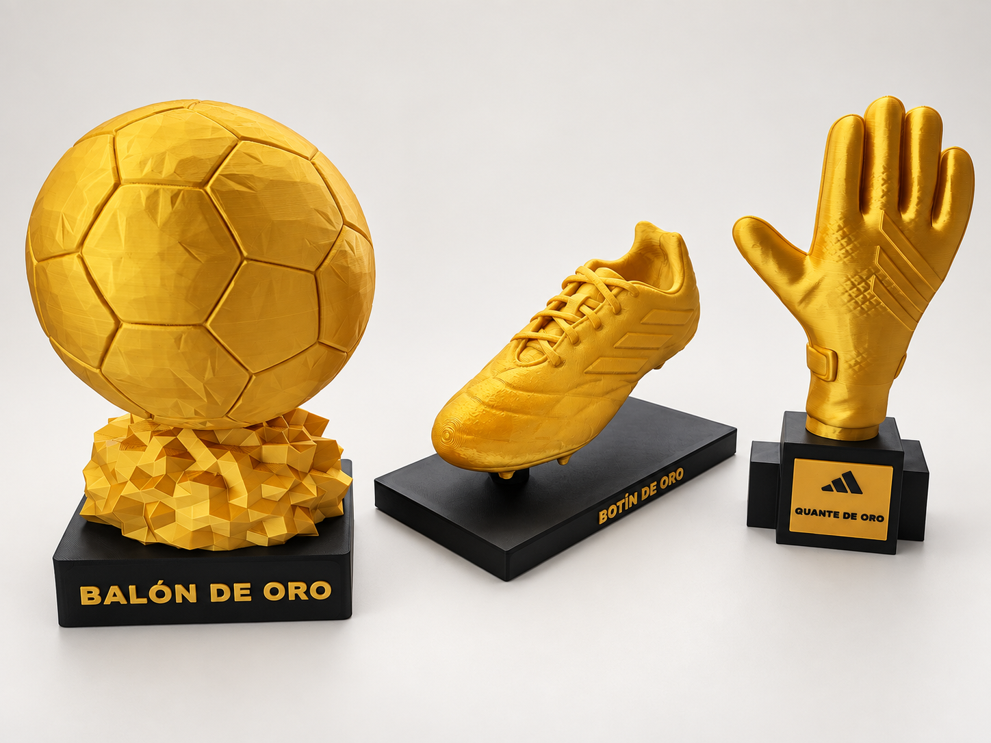 Trofeos Balón, Botín y Guante